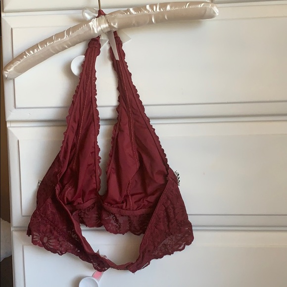 Lace Halter Bralette - Picture 2 of 5